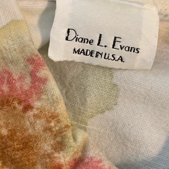 Sz 14/16 90’s Vintage Watercolor Linen Blend top - Picture 12 of 12